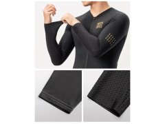 Rockbros YDCX008 Cyklistický dres s dlouhým rukávem Diamond velikost L - černý 4