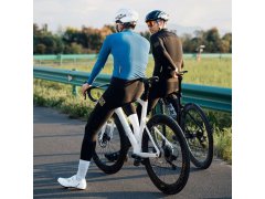 Rockbros YDCK012-1 dlouhé fleecové cyklistické kalhoty se šlemi Velikost S - černé 2