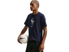 Pánské fotbalové tričko Nike FFF Soccer T-shirt navy blue IH2181 498 pánské 2