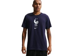 Pánské fotbalové tričko Nike FFF Soccer T-shirt navy blue IH2181 498 pánské 4
