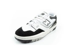 New Balance 550 sportovní boty mládež kožené tenisky módní černé bílé dětské 2