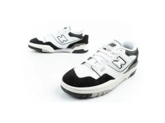 New Balance 550 sportovní boty mládež kožené tenisky módní černé bílé dětské 7