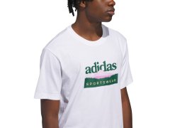 Pánské tričko adidas Sportsman Mountain Graphic white KC9254 pánské 3