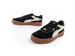 Dámské sportovní boty Puma Carina 3.0 leather black fashionable dámské 7
