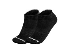 Skechers 3pk Unisex Terry Qtr Crew S111035-001 Černé 35–38 1