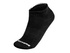Skechers 3pk Unisex Terry Qtr Crew S111035-001 Černé 35–38 2