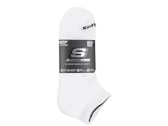 Skechers 3pk Unisex Terry Qtr Crew S111035-107 bílé 43–46 1