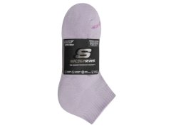 Skechers 5pk Unisex 1/2 Terry Qtr Crew S602095-501 Fialové 35–38 1