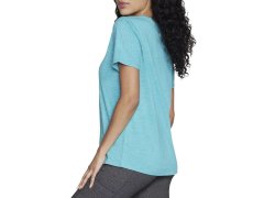Skechers Go Dri Swift Tee TS104-WAQ Modré XS 2