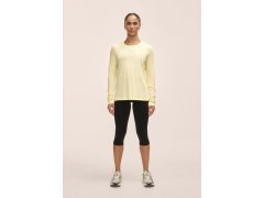Dámské tréninkové tričko Casall Soft Texture Long Sleeve, žluté 3