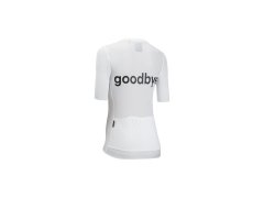 Cyklistické tričko NORTHWAVE Blade Hello Goodbye Woman Jersey S/s, bílé 1