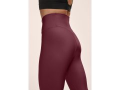 Dámské tréninkové legíny CASALL Graphic High Waist Tights, barva vínová 1