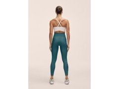 Dámské tréninkové legíny CASALL Graphic High Waist Tights, zelená barva 3