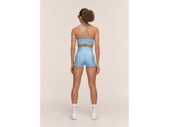 Dámské tréninkové legíny CASALL Ultra High Waist Hot Pant, modrá barva 3