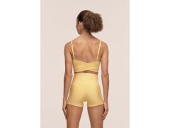 Dámské tréninkové legíny CASALL Ultra High Waist Hot Pant, žlutá barva 5