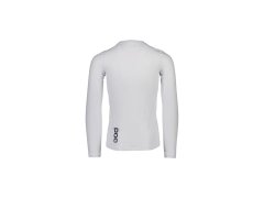 Cyklistické tričko POC ESSENTIAL LAYER LS – bílé 2