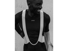 Cyklistické tričko POC ESSENTIAL LAYER LS – černé 1