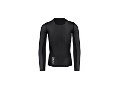 Cyklistické tričko POC ESSENTIAL LAYER LS – černé 2
