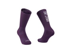 Cyklistické ponožky NORTHWAVE Good Times Sock, fialové 1