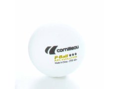 Míčky na stolní tenis Cornilleau P-BALL ITTF bílé 3 ks. 4