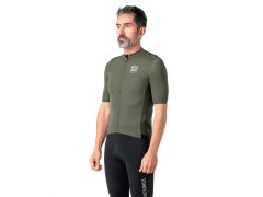Cyklistický dres Rockbros 15220004002 ROAD TO SKY, pánský, s&nbsp;krátkým rukávem, velikost S – zelený 6