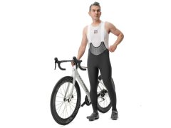 Cyklistické kalhoty s vložkou Rockbros TLCK001-1 ROAD TO SKY pro muže, velikost L – černé 4