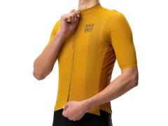Cyklistický dres Rockbros 15120014025 ROAD TO SKY pro muže, s krátkým rukávem, velikost L – žlutý, pánský 2