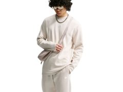 Pánské kalhoty Nike Sportswear Club, krémové, IO1376 104 4