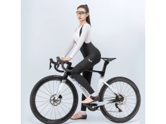 Dámské cyklistické kalhoty Rockbros YDCK005 TVI s kšandami a vložkou, velikost L – černé 5