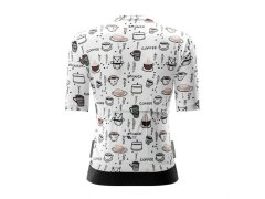 Dámský cyklistický dres Rockbros 15110005005 s&nbsp;krátkým rukávem, velikost L – bílý 4