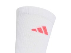 Ponožky adidas Cushioned Sportswear Crew, 3 páry, bílé, KQ6760 2