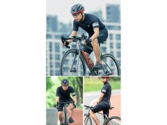 ROCKBROS cyklistické tričko RK1009B černé 3XL 2