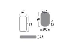 Matrace High Peak Texas 185x47x6,5cm 41003 3