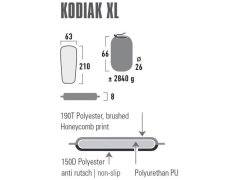 Samonafukovací matrace do auta Kodiak XL 210x63x8 41131 - High Peak 5