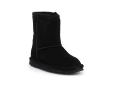 Elle Toddler Zipper Black Jr 1962TZ-011 - BearPaw 1