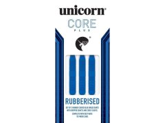 Šipky Unicorn Core Plus s ocelovými hroty - modrá pogumovaná mosaz 21g:8650|23g:8651|25g:8652 2