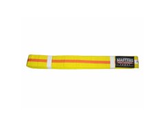 Žlutý kimono pásek s oranžovým lemováním 06224-280040704 - Masters 1