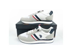 U.S. Polo ASSN. M NOBIL006-WHI sportovní obuv 2