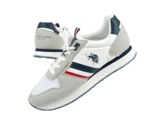 U.S. Polo ASSN. M NOBIL006-WHI sportovní obuv 3