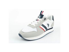 U.S. Polo ASSN. M NOBIL006-WHI sportovní obuv 5