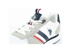 U.S. Polo ASSN. M NOBIL006-WHI sportovní obuv 8