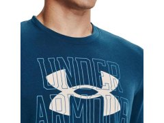 Pánské tričko UA Rival Terry Logo Crew M 1370391 458 - Under Armour 7