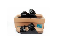 Abeba Sandály Black W 8088 pracovní žabky 2