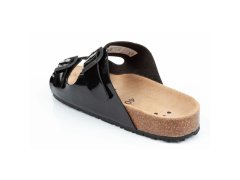Abeba Sandály Black W 8088 pracovní žabky 7