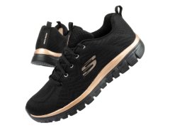 Skechers Get Connected W 12615-BKRG dámské sportovní boty 3