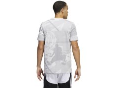 Pánské tričko Iginite Aop Tee M HL0087 - Adidas 5