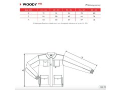 Rimeck Woody M MLI-W5194 ebony gray pánské sako 4