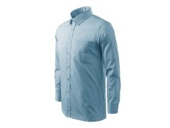 Malfini Style LS M MLI-20915 modrá košile 3