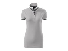 Malfini Collar Up W MLI-257A4 stříbrná šedá polokošile 1