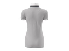 Malfini Collar Up W MLI-257A4 stříbrná šedá polokošile 2